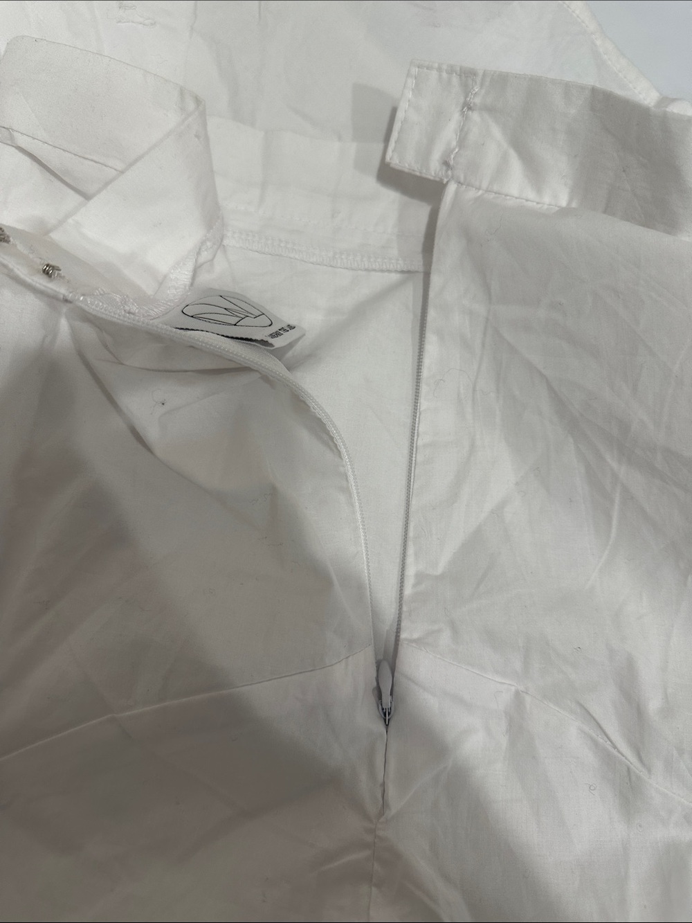 Laneway the label White Midi Skirt with Slit and Decorative Belt - Picture 6 of 9